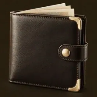 Leather wallet — Mafia 77777