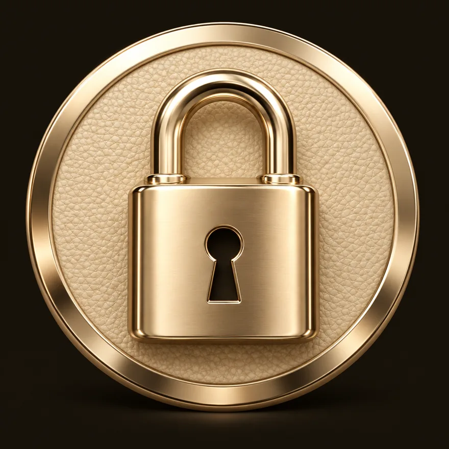 Padlock emblem — Mafia 77777