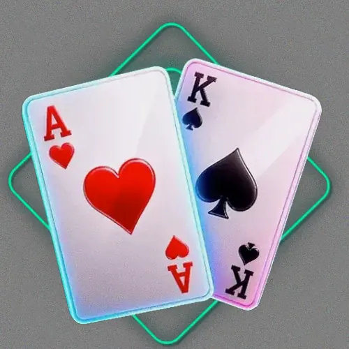 Ace and king playing cards