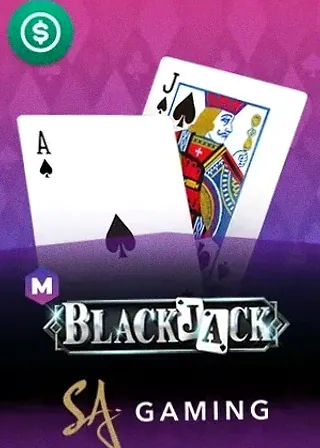 M Blackjack live game cover