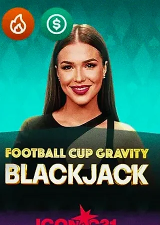 Football Cup Gravity Blackjack live game cover