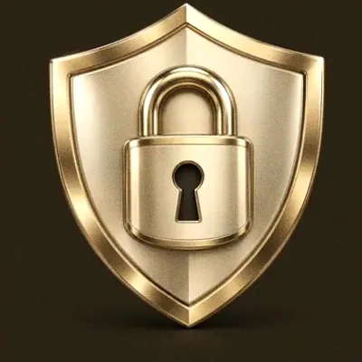 Shield with padlock — Mafia 77777