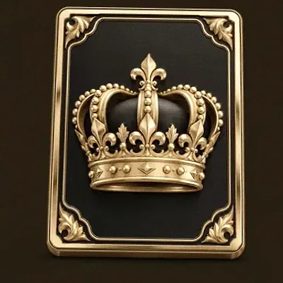 Crown emblem card — Mafia 77777