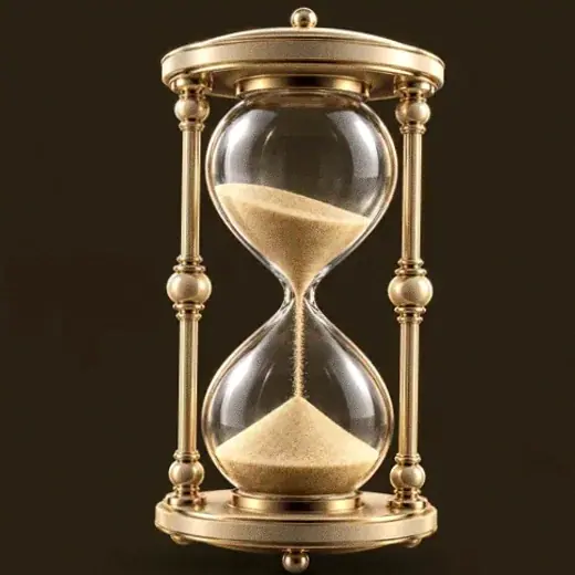 Ornate hourglass — Mafia 77777