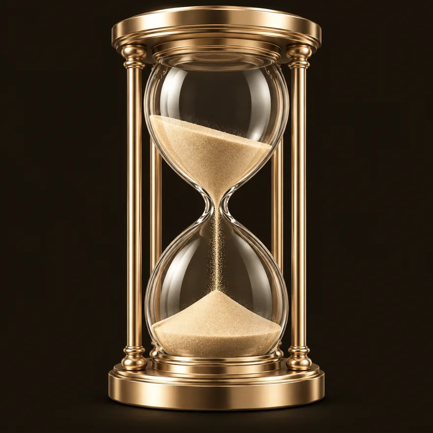 Ornate hourglass — Mafia 77777