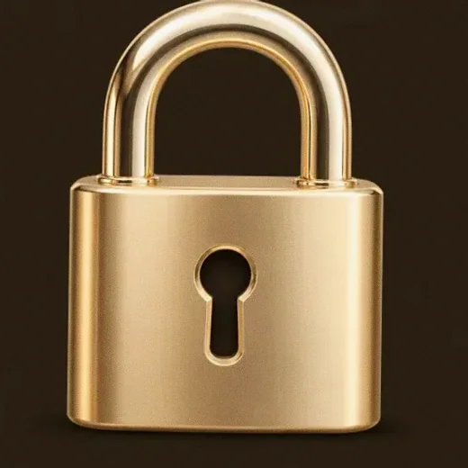 Metal padlock — Mafia 77777