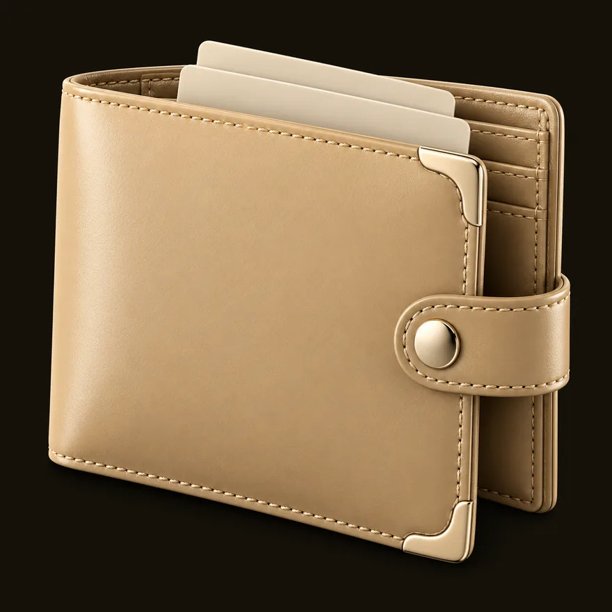 Leather wallet — Mafia 77777